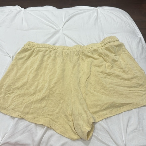 Colsie yellow shorts- large - Picture 4 of 4